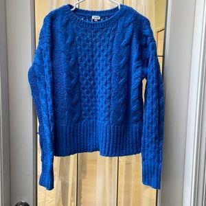 Blue sweater - small